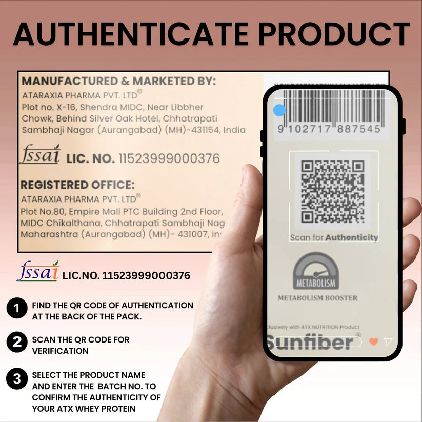 ATX Whey Chocolate Chips | 525 GM | ISOLATE + CONCENTRATE + HYDROLYSATE | 15 SACHETS