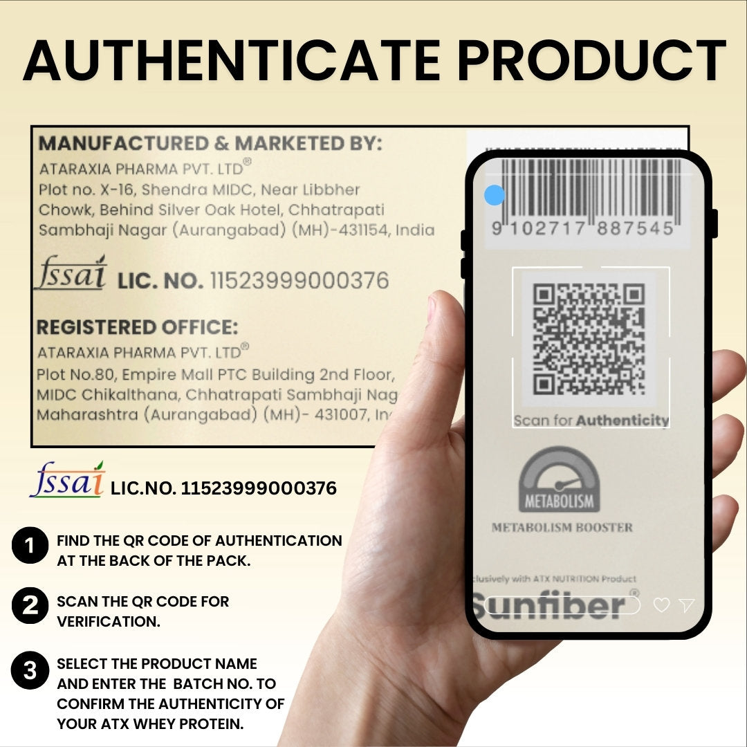 ATX Whey Kesar Kulfi | 525 GM | ISOLATE + CONCENTRATE + HYDROLYSATE | 15 SACHETS