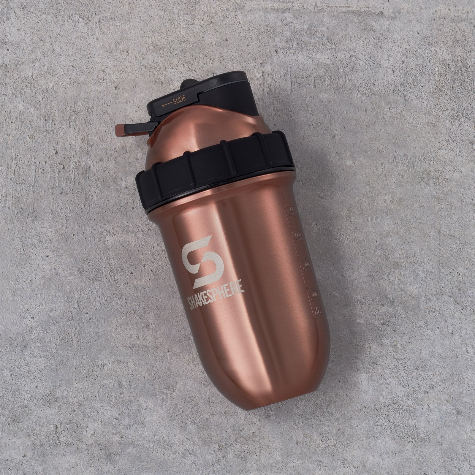700mls ShakeSphere Tumbler Double Wall Steel Copper