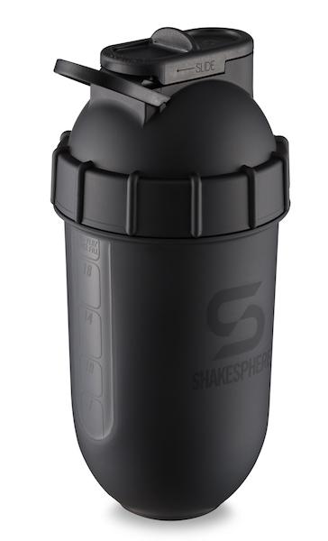 700mls ShakeSphere Tumbler View Matte Black/Black Window