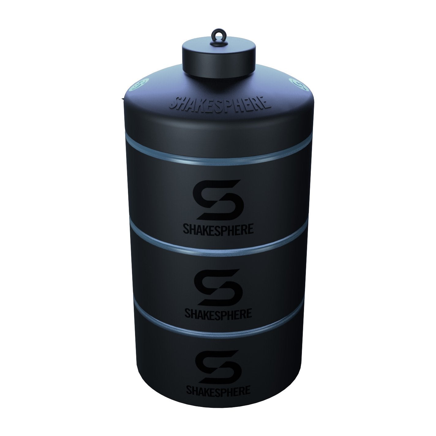 ShakeSphere  85g / 3oz ShakeSphere Stackable Storage, Cyan Blue