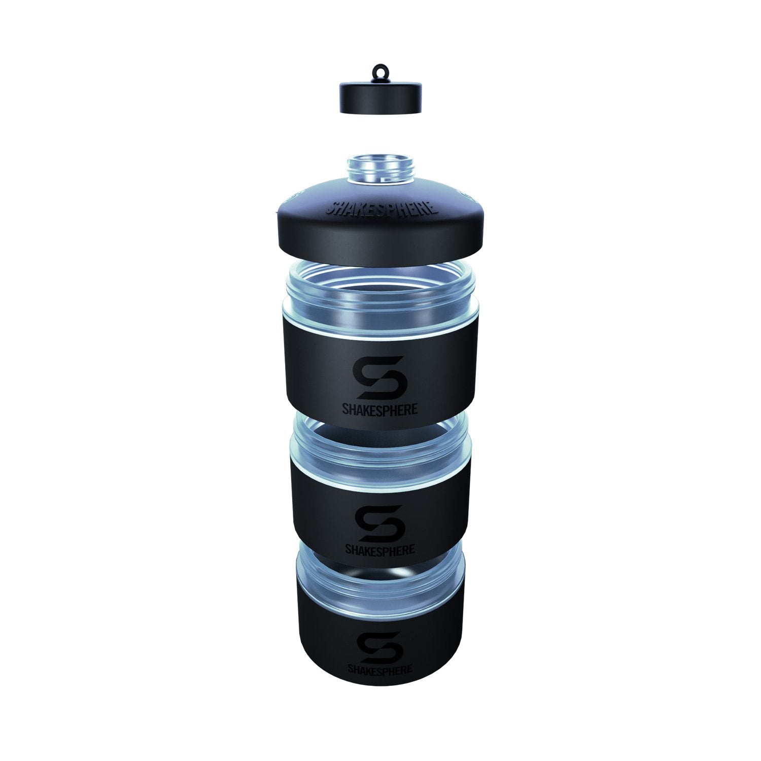 ShakeSphere  85g / 3oz ShakeSphere Stackable Storage, Cyan Blue