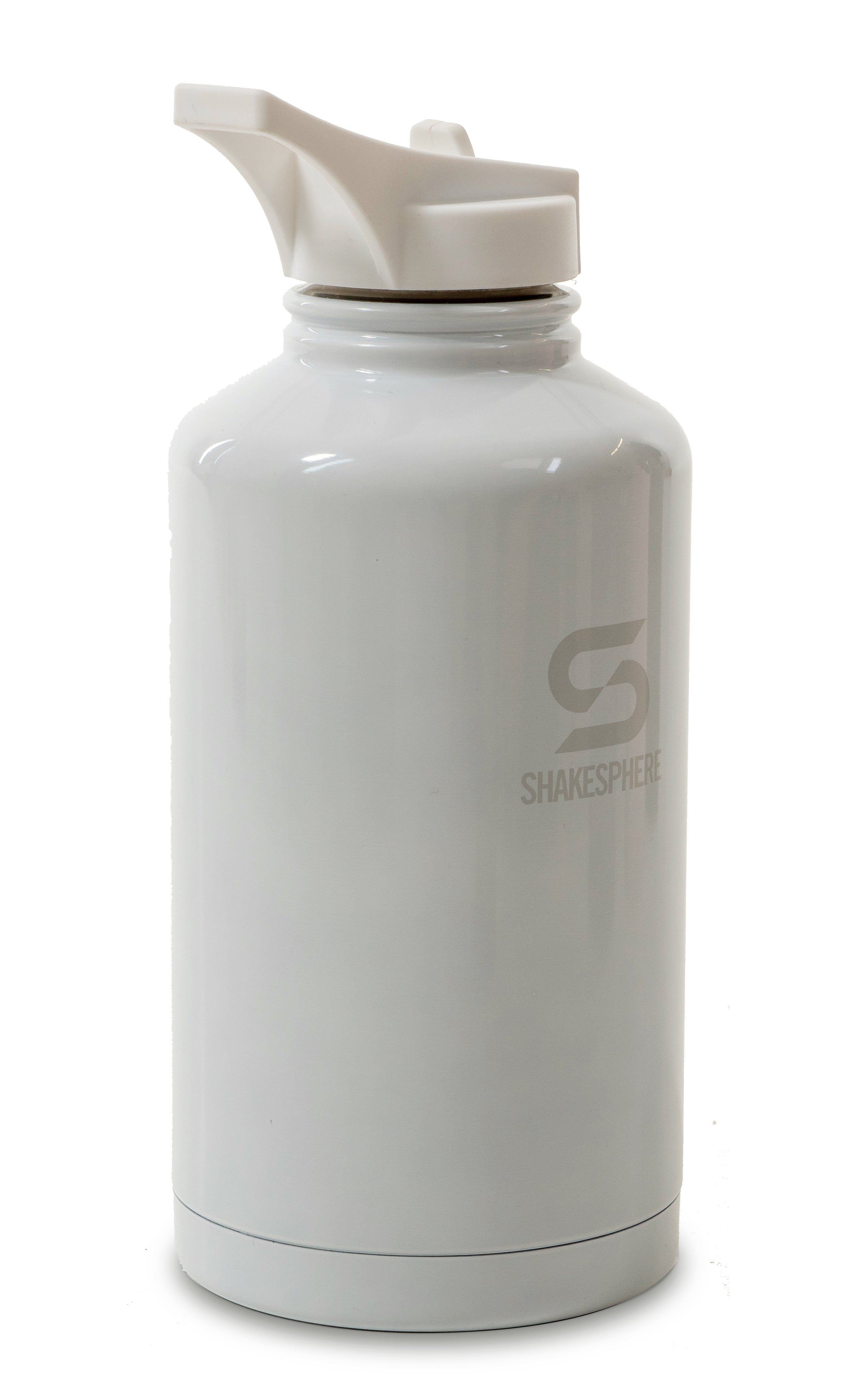 ShakeSphere Hydration Jug 1.8L Steel Double Walled White