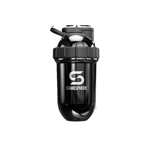 ShakeSphere Tumbler, Steel, Mirrored Black