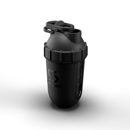 ShakeSphere Tumbler Cooler Shaker Matte Black