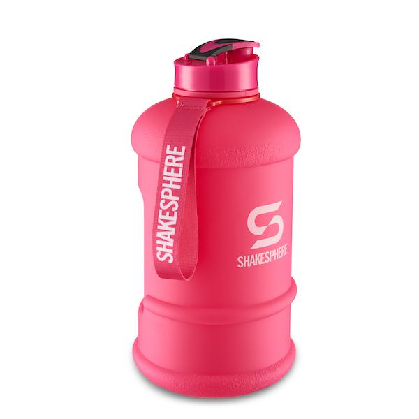1.3L ShakeSphere Hydration Jug Matte Pink/White Logo