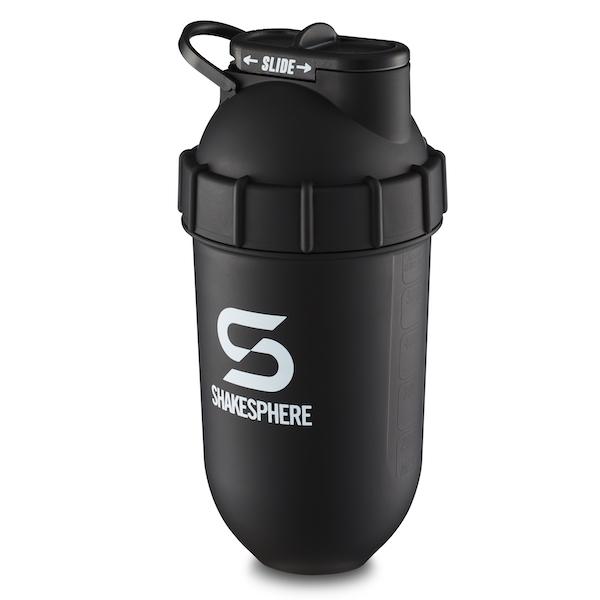 700mls ShakeSphere Tumbler Original Matte Black/White Logo