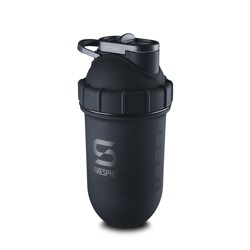 700mls ShakeSphere Tumbler Double Wall Steel Matte Black