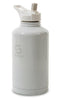 ShakeSphere Hydration Jug 1.8L Steel Double Walled White
